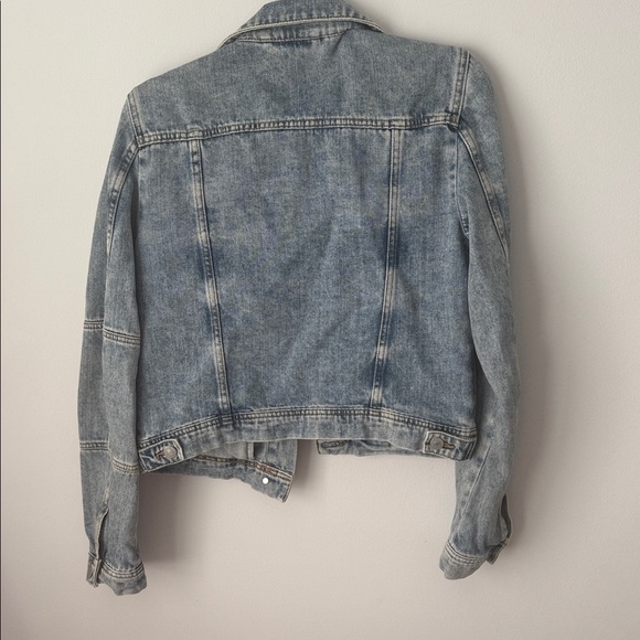 Free people Denim Blue Women's Jacket - Picture 4 of 6
